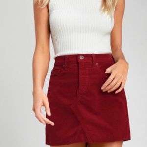 Red Cord Skirt